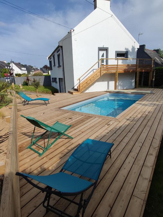 Ty Breizh Jet Villa Ergue-Gaberic ภายนอก รูปภาพ